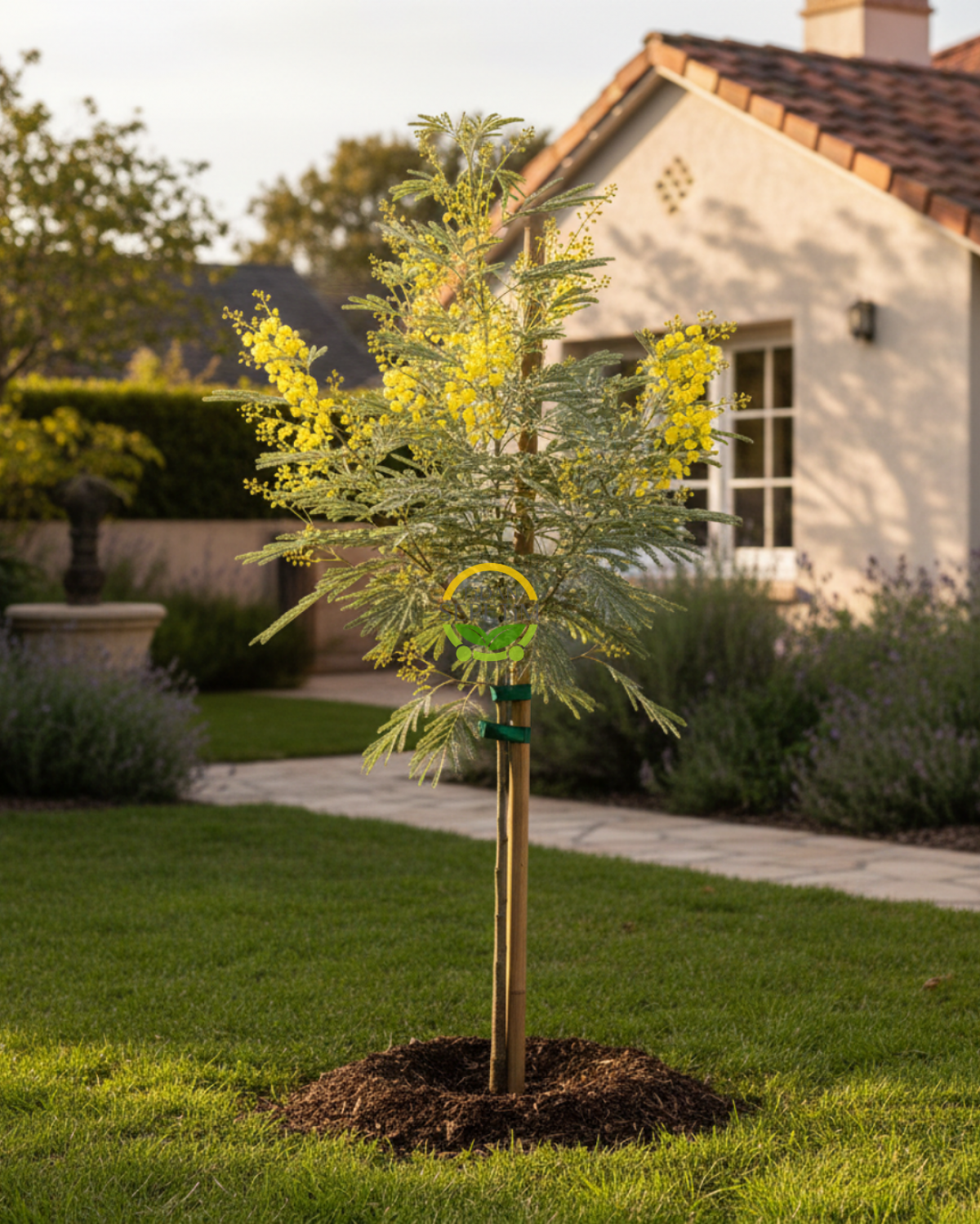 3 Yaş Mimoza Ağacı Fidanı - Gümüşi akasya (Acacia dealbata)