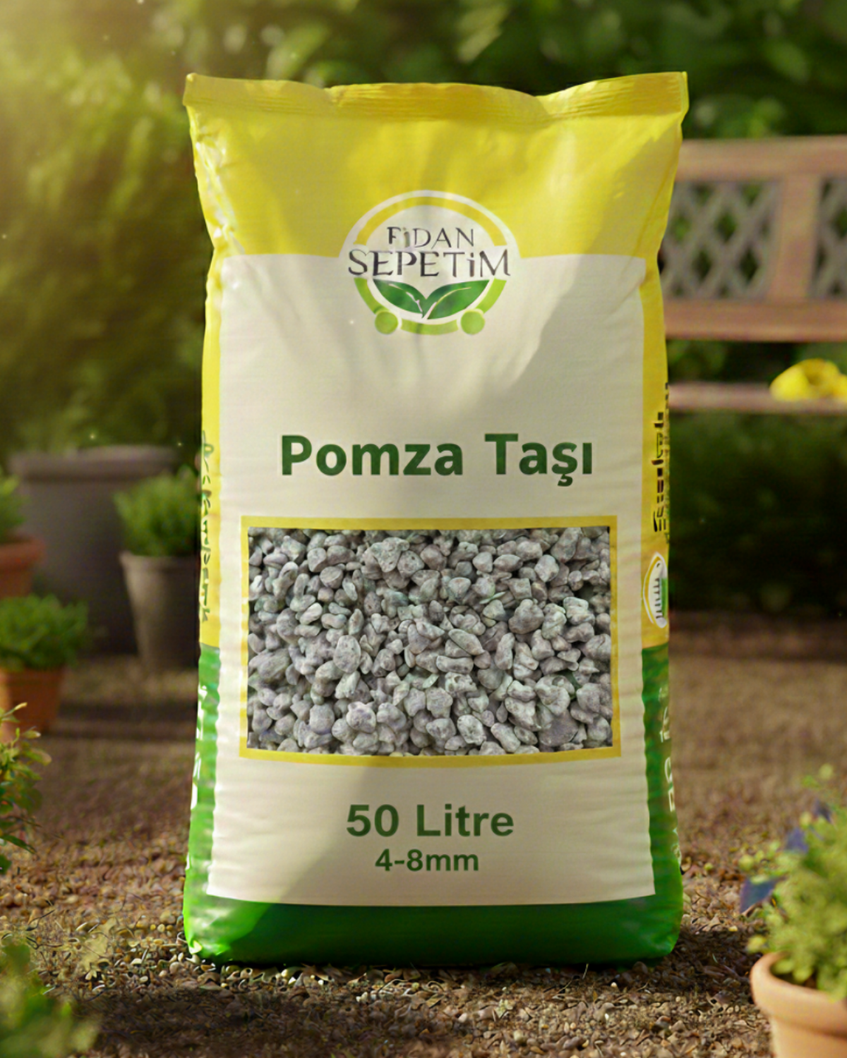 Pomza Taşı (4-8mm) 50 Litre