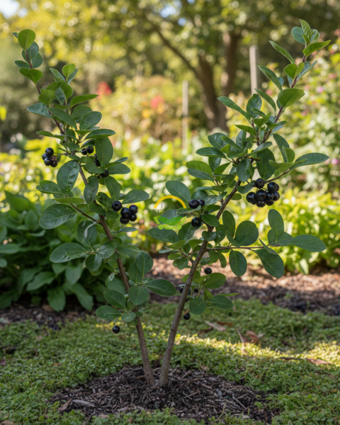 2 Yaş Nero Aronia Berry Fidanı Paketi (10 Adet)