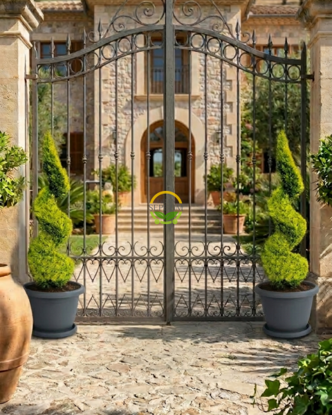 Villa Saksı 76 LT - Antrasit Renk